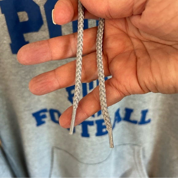 Champion Authentic Polk Football Gray Hoodie. Size Large. - Picture 4 of 10